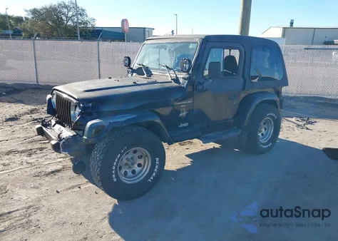 2000 Jeep Wrangler Sahara z USA, uszkodzony, nr VIN 1J4FA59S5YP712574